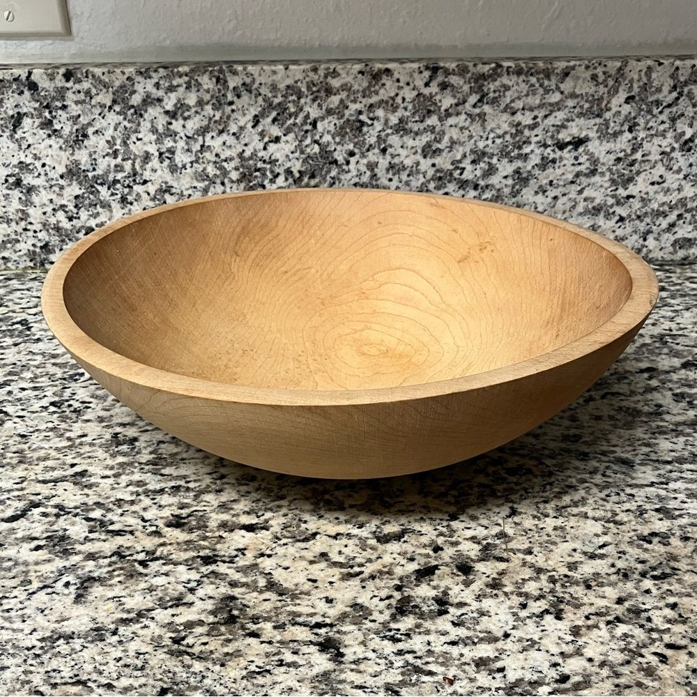 Wooden Chopping Bowl